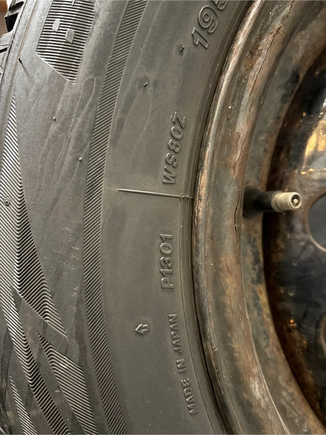 Winter tires on steel rims - photo 4
