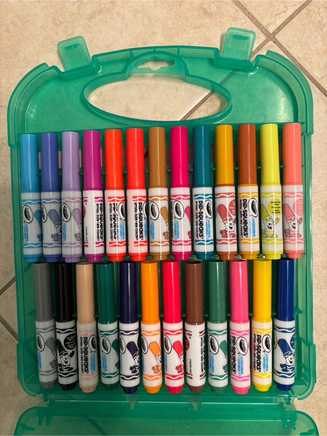 🥕Crayola Pip Squeaks Markers Set with Case - photo 2