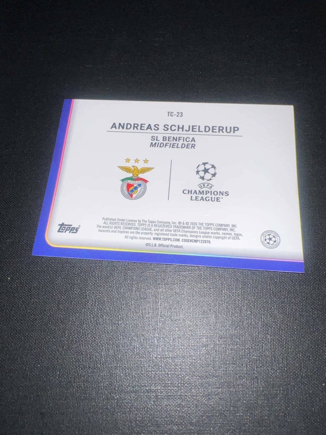 2026 Andreas Schjelderup Trading Card - photo 2