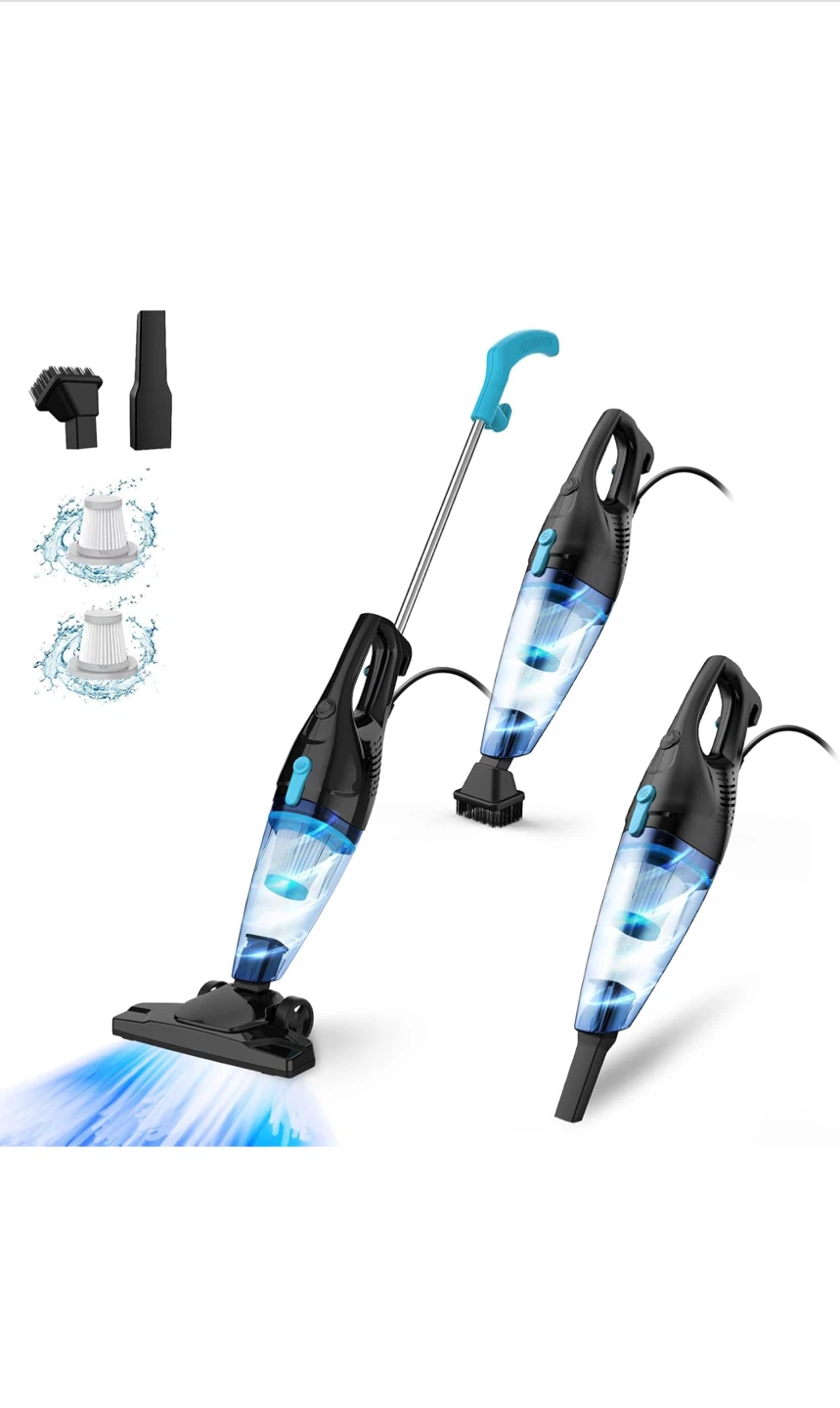 Stick Vacuum Cleaner with Attachments