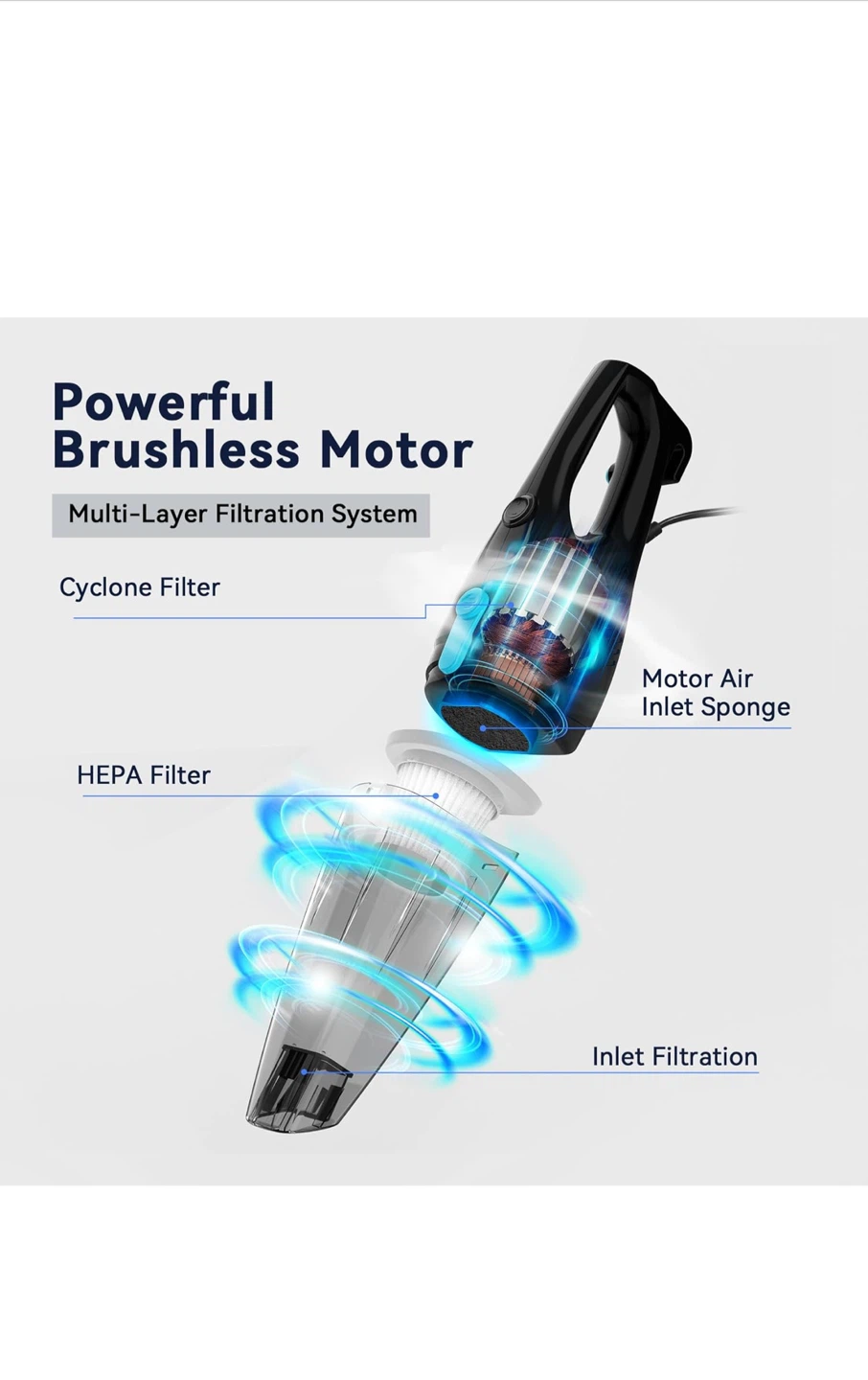 Stick Vacuum Cleaner with Attachments - photo 3