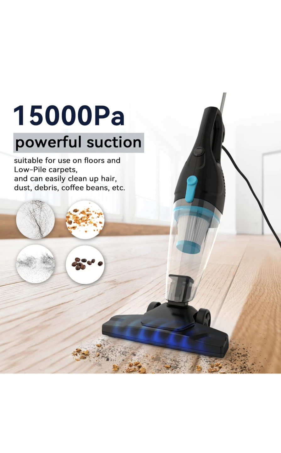 Stick Vacuum Cleaner with Attachments - photo 4