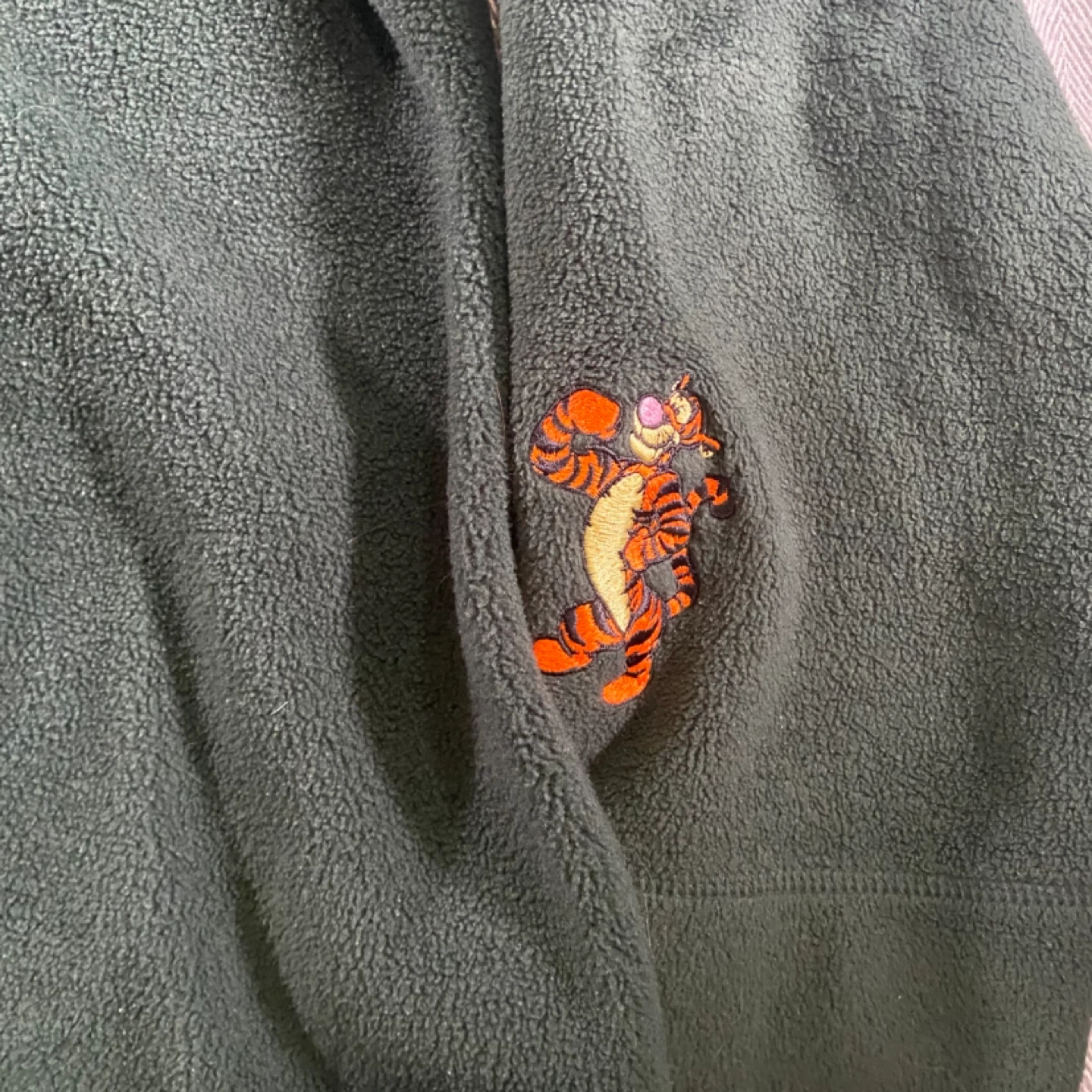 Vintage Disney Tigger Fleece 1/4 Zip Pullover 2X - photo 2