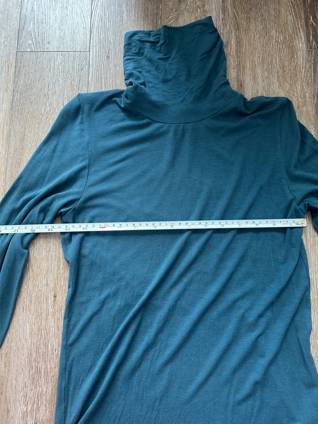 Majestic Filatures Paris Teal Turtleneck Top size 4 - photo 5