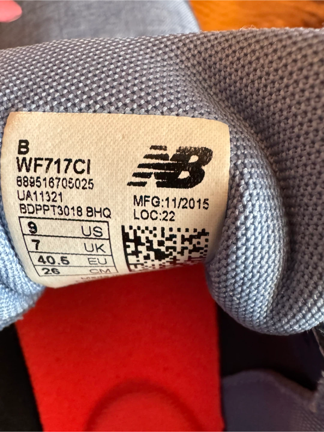 Balance WF717CI Women's Running Shoes Size 9 - photo 2