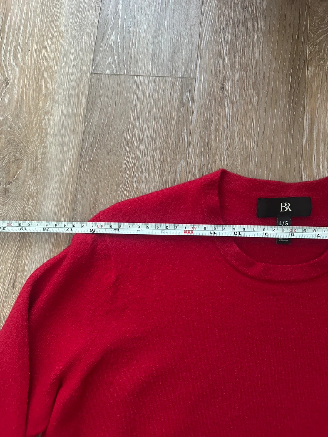 Banana Republic Red Merino Wool Sweater L/G - photo 4