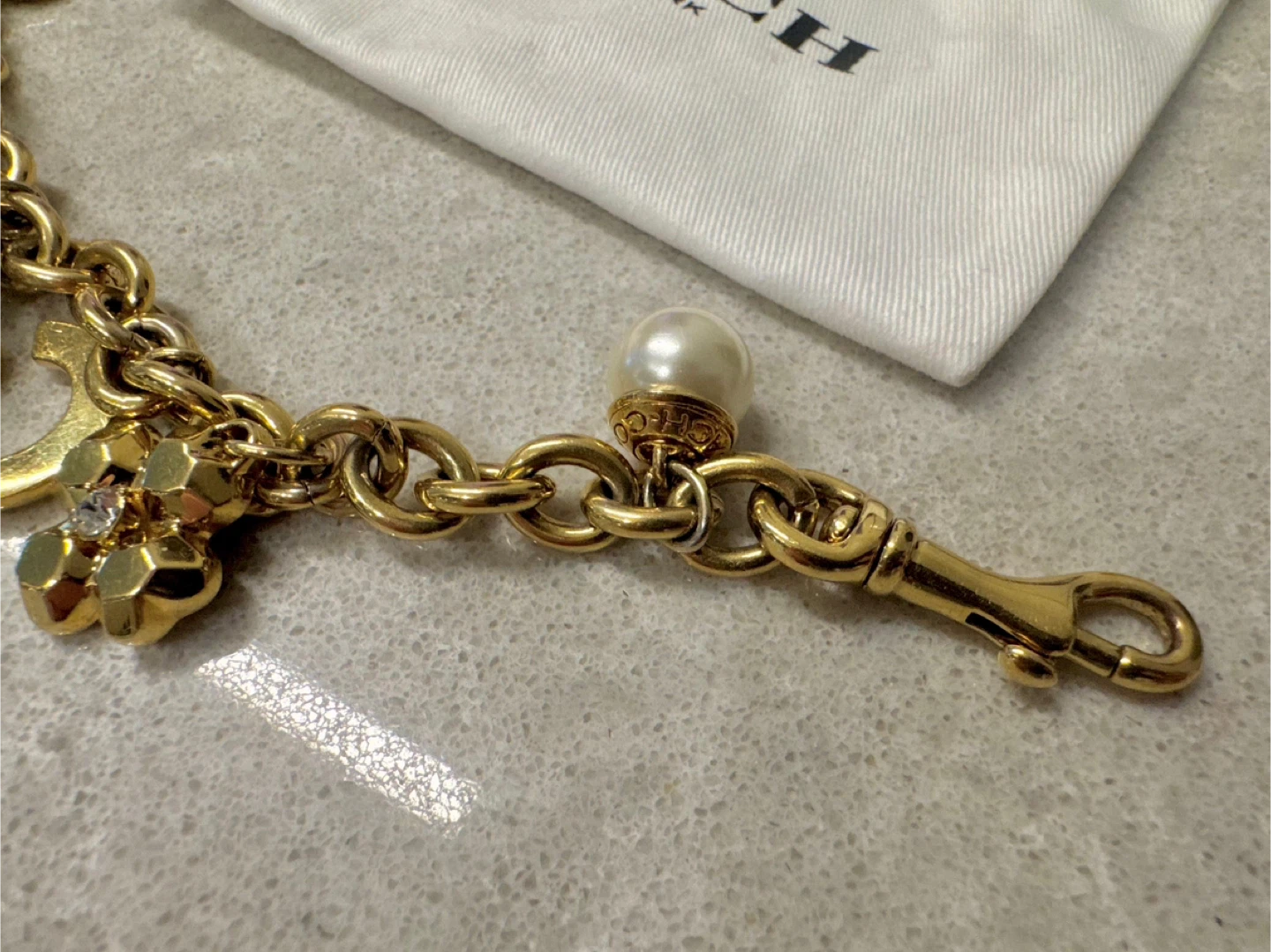 Vintage Coach Charm Bracelet - photo 5