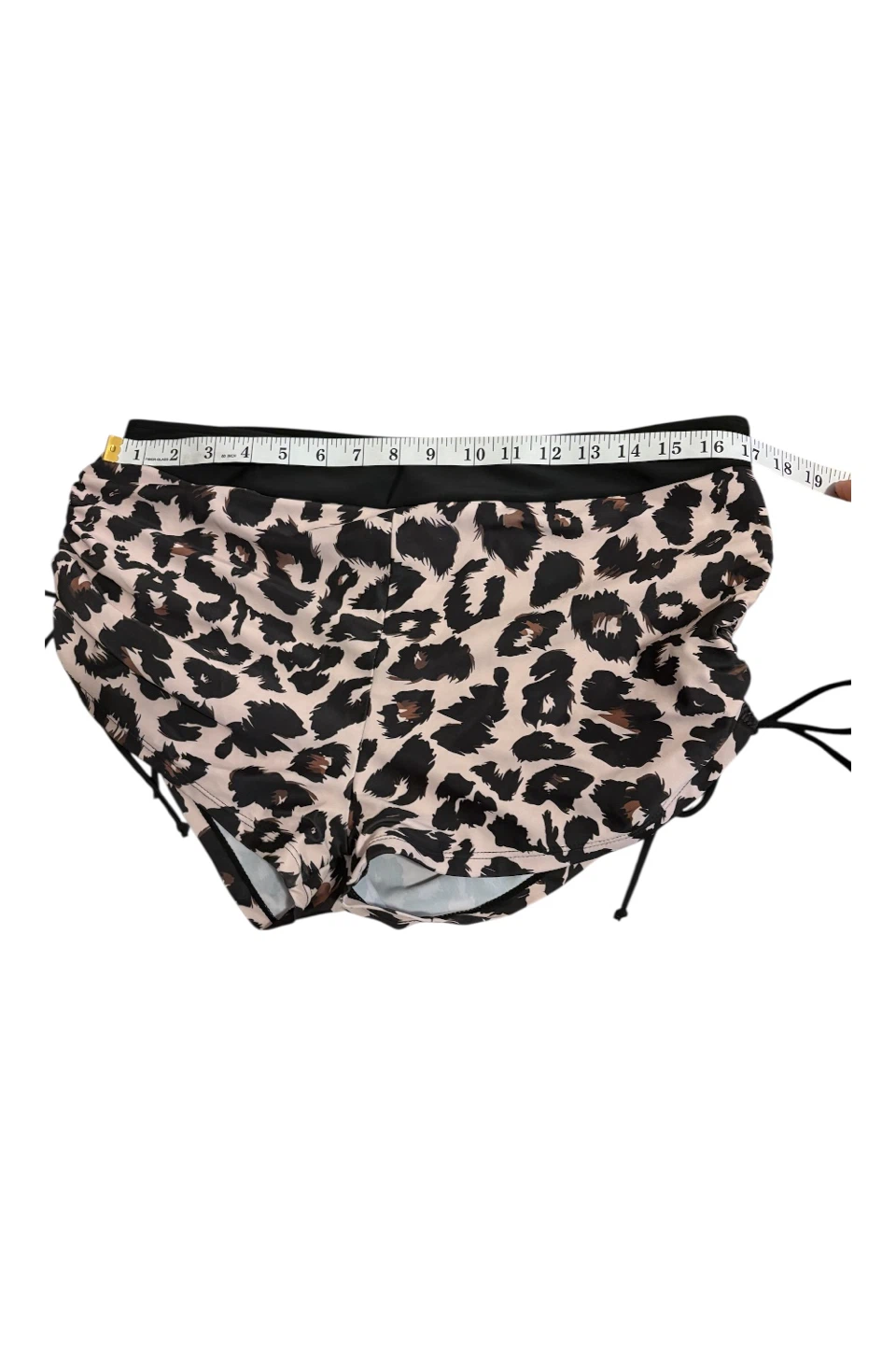 Black & Leopard Print Tankini Swimsuit Set - photo 5