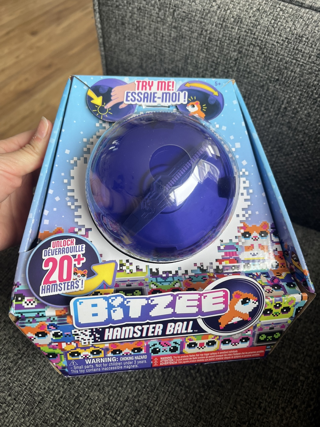 Bitzee Hamster Ball Interactive Toy - photo 2