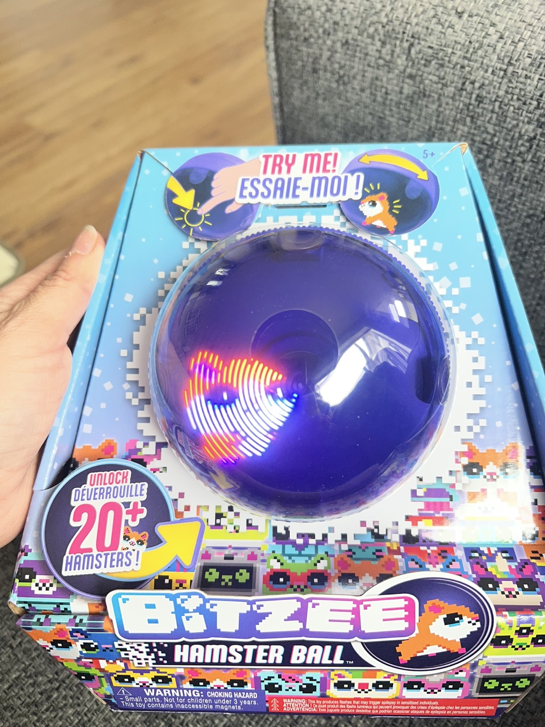 Bitzee Hamster Ball Interactive Toy