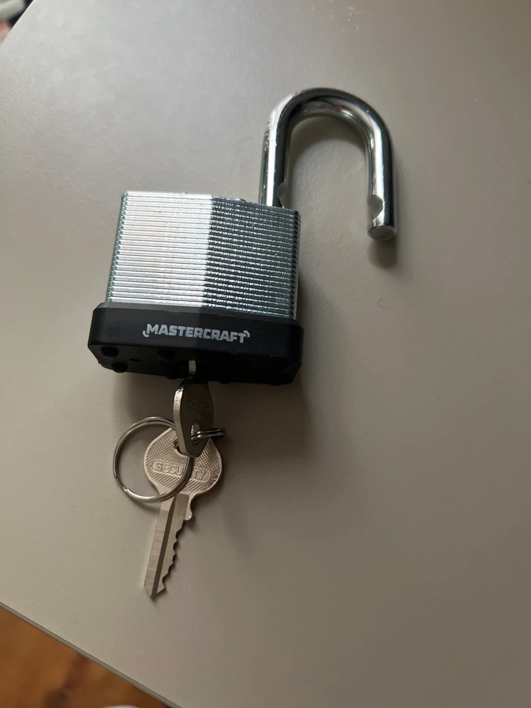 Mastercraft Padlock with 2 Keys