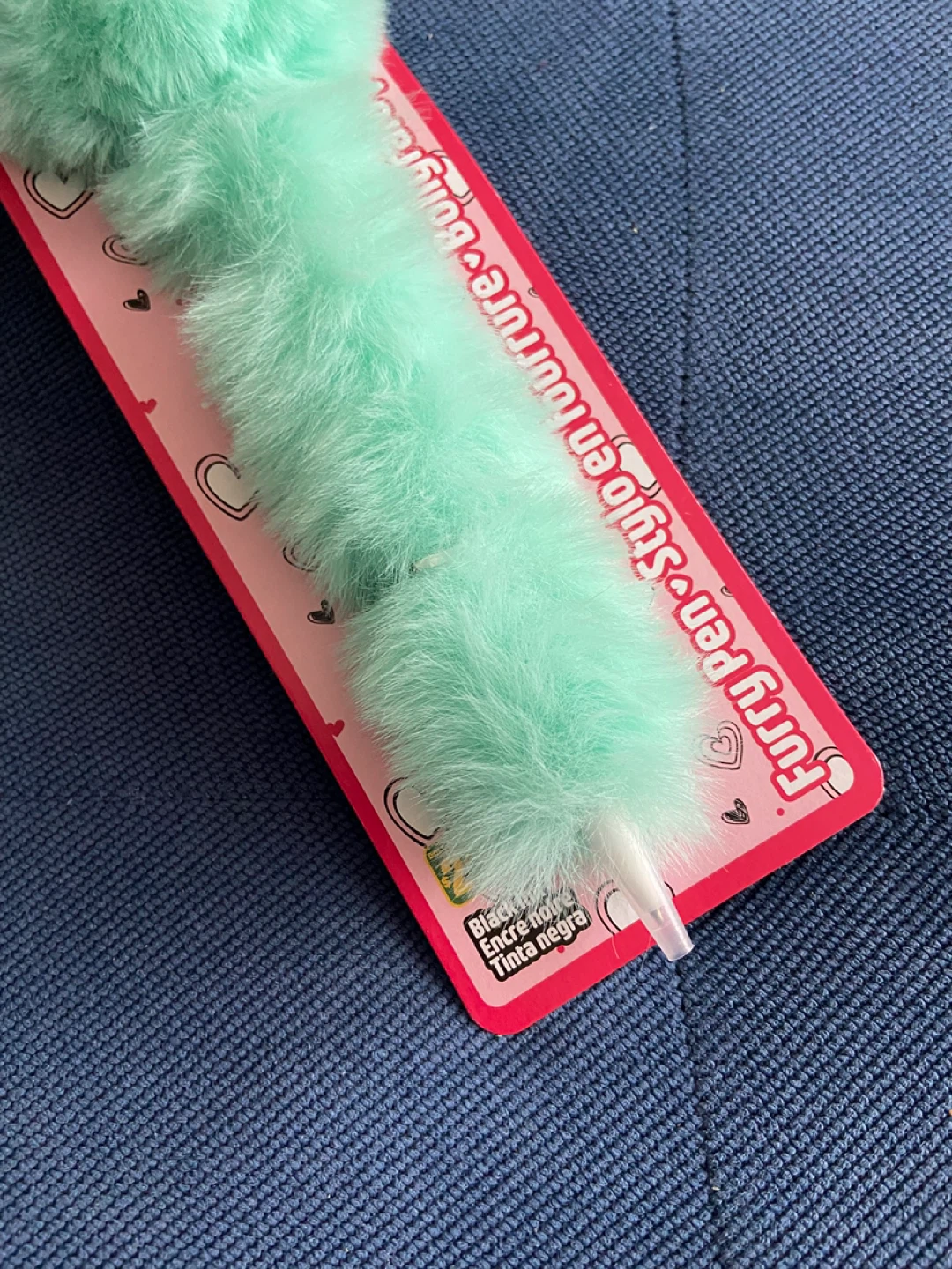 Furry Pen with Pom Pom 🥕 - photo 2