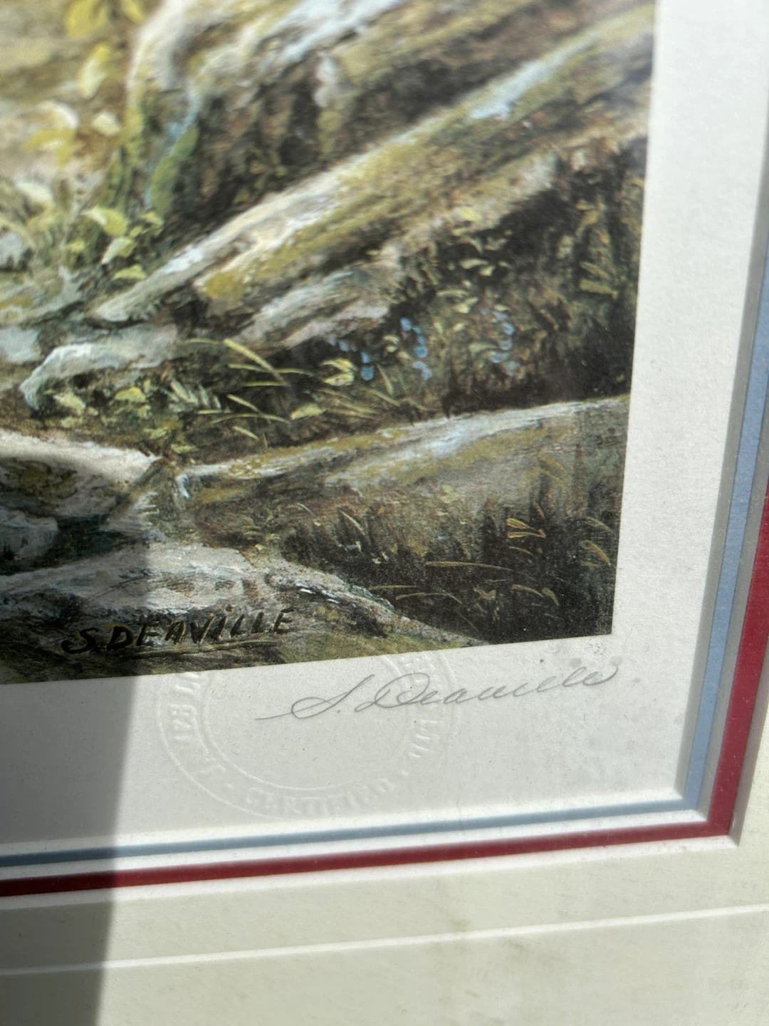 Serenity Bay Framed Print by S. Deaville - photo 2