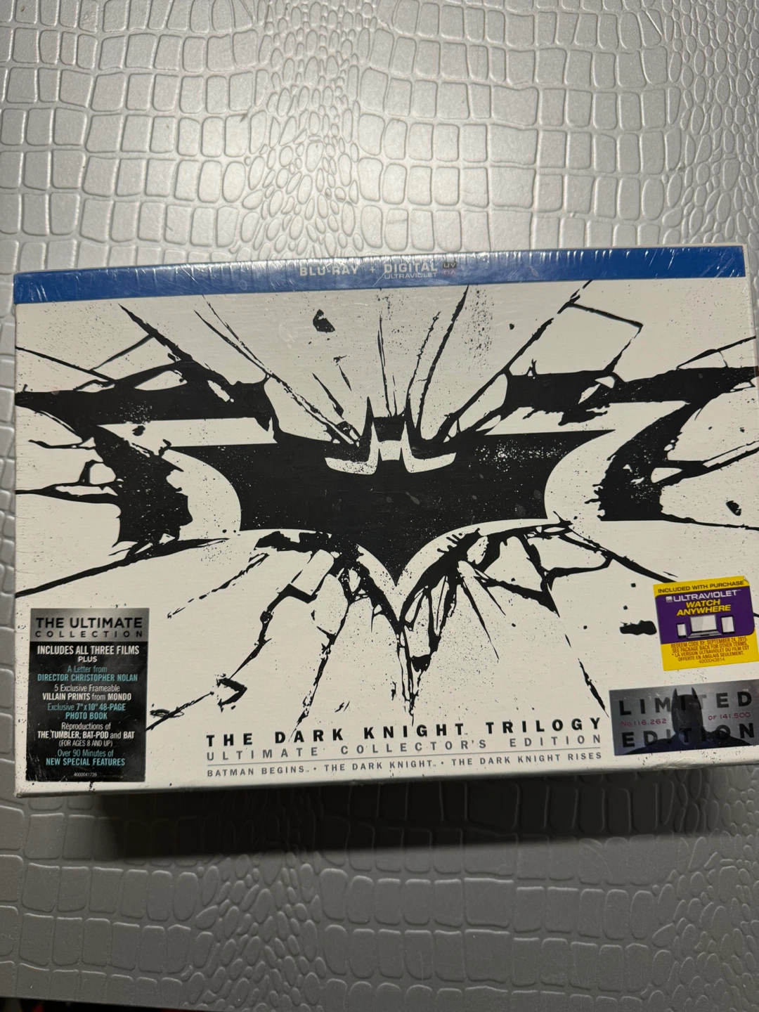 The Dark Knight Trilogy Ultimate Collector's Edition Blu-ray