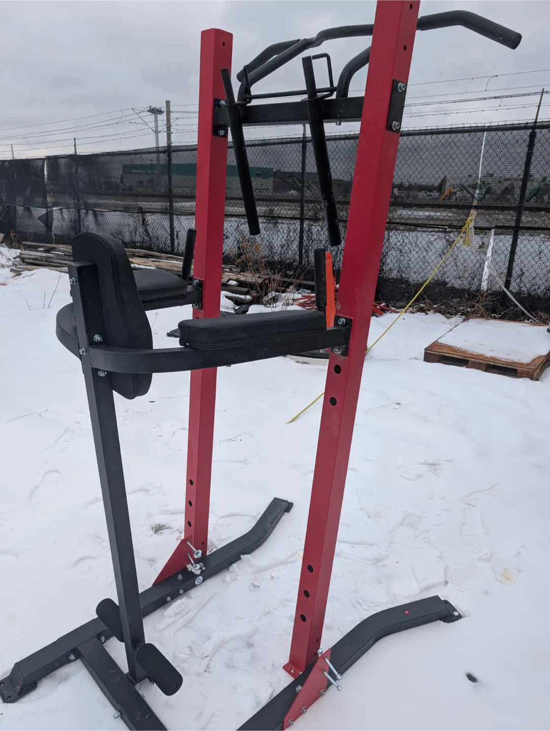 Marcy Pro Home Gym Dip Station Pull Up Power Tower - photo 2