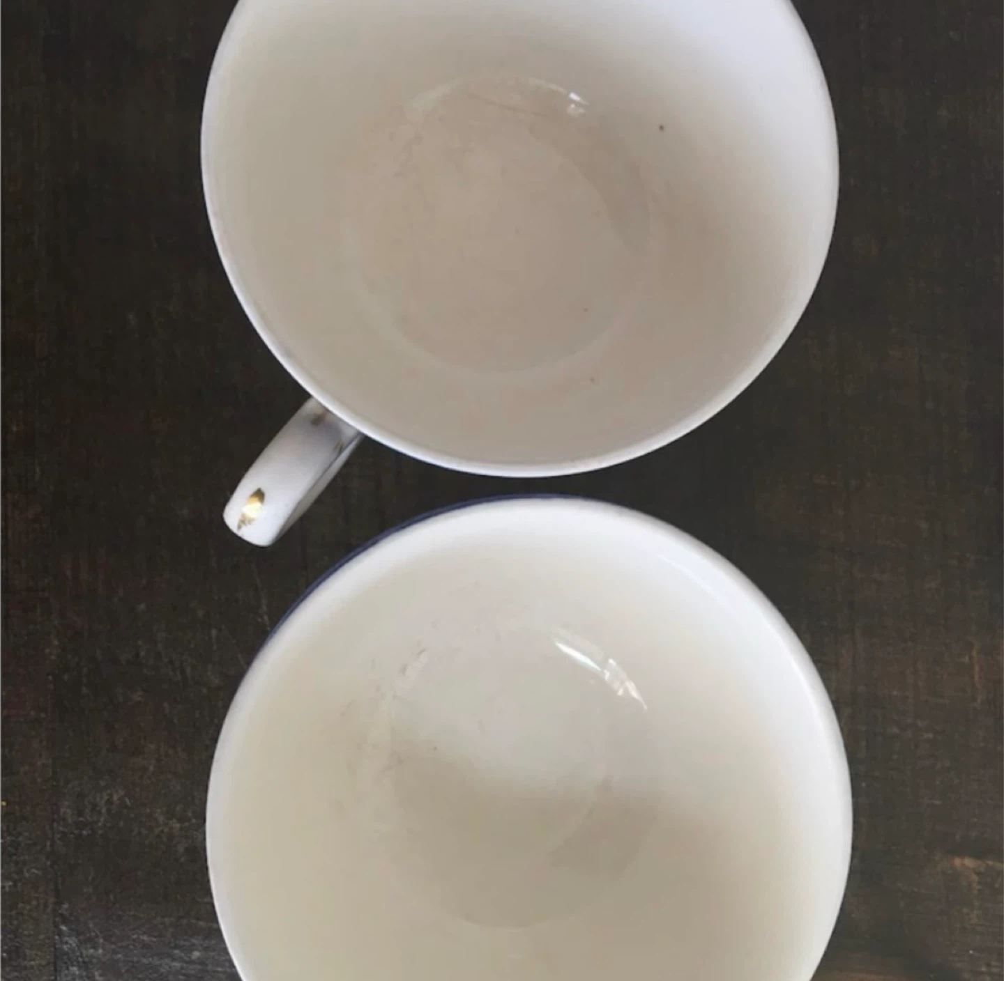 🥕Antique Roi de Bleu Alfred Meakin Tea Cups & Saucers - photo 3