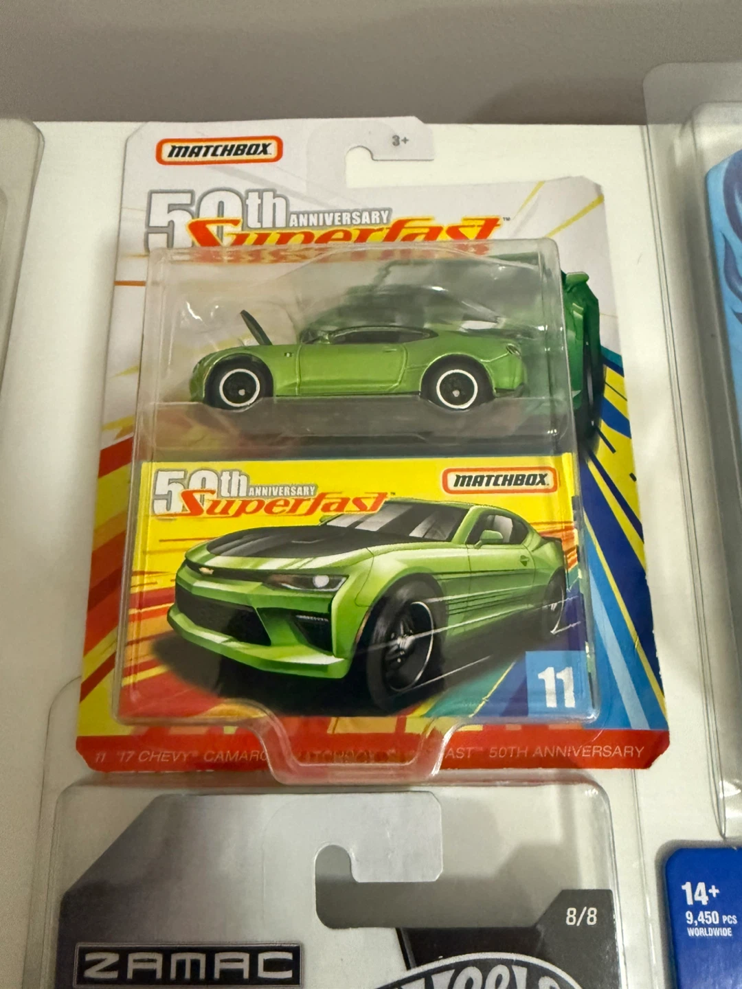Matchbox 50th Anniversary Superfast '17 Chevy Camaro