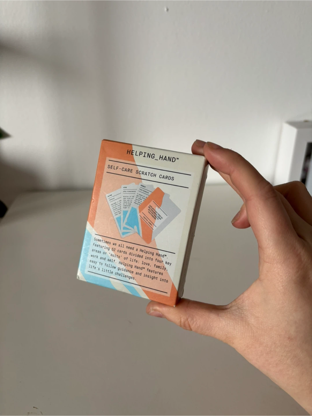 Helping Hand Self-Care Scratch Cards