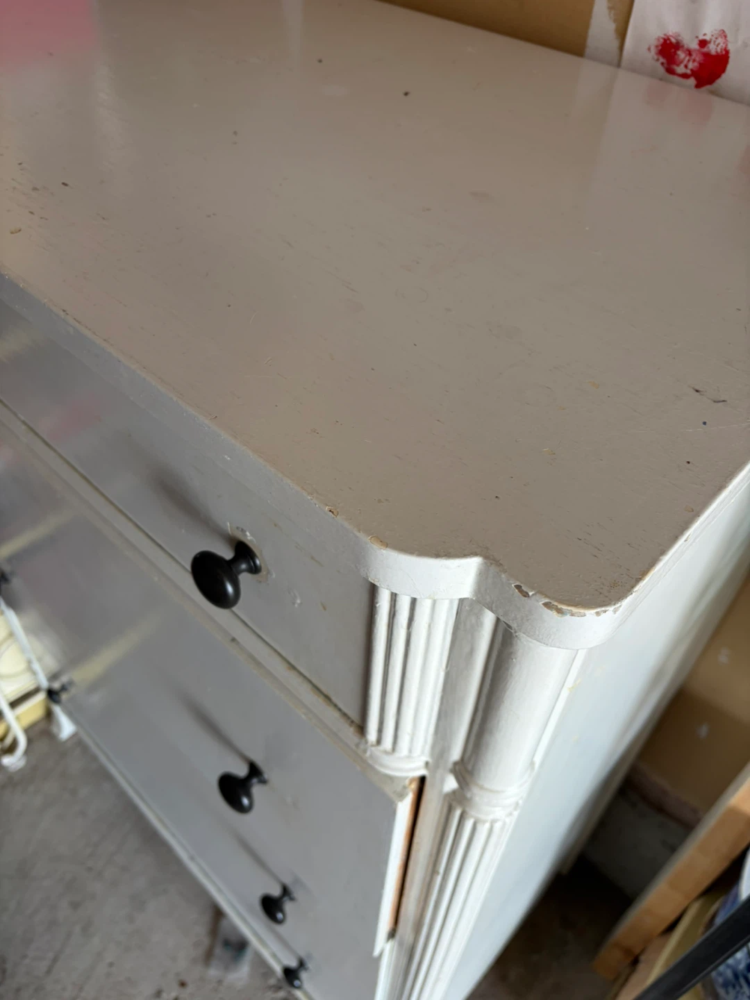White 5-Drawer Dresser - photo 3