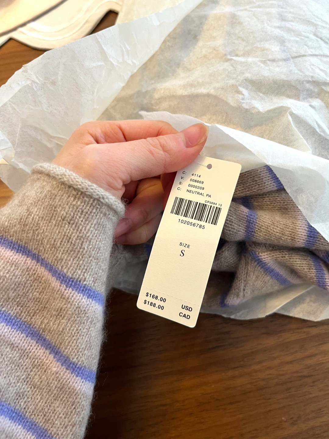 BNWT Anthropologie Maeve 100% Cashmere Sweater S - photo 2