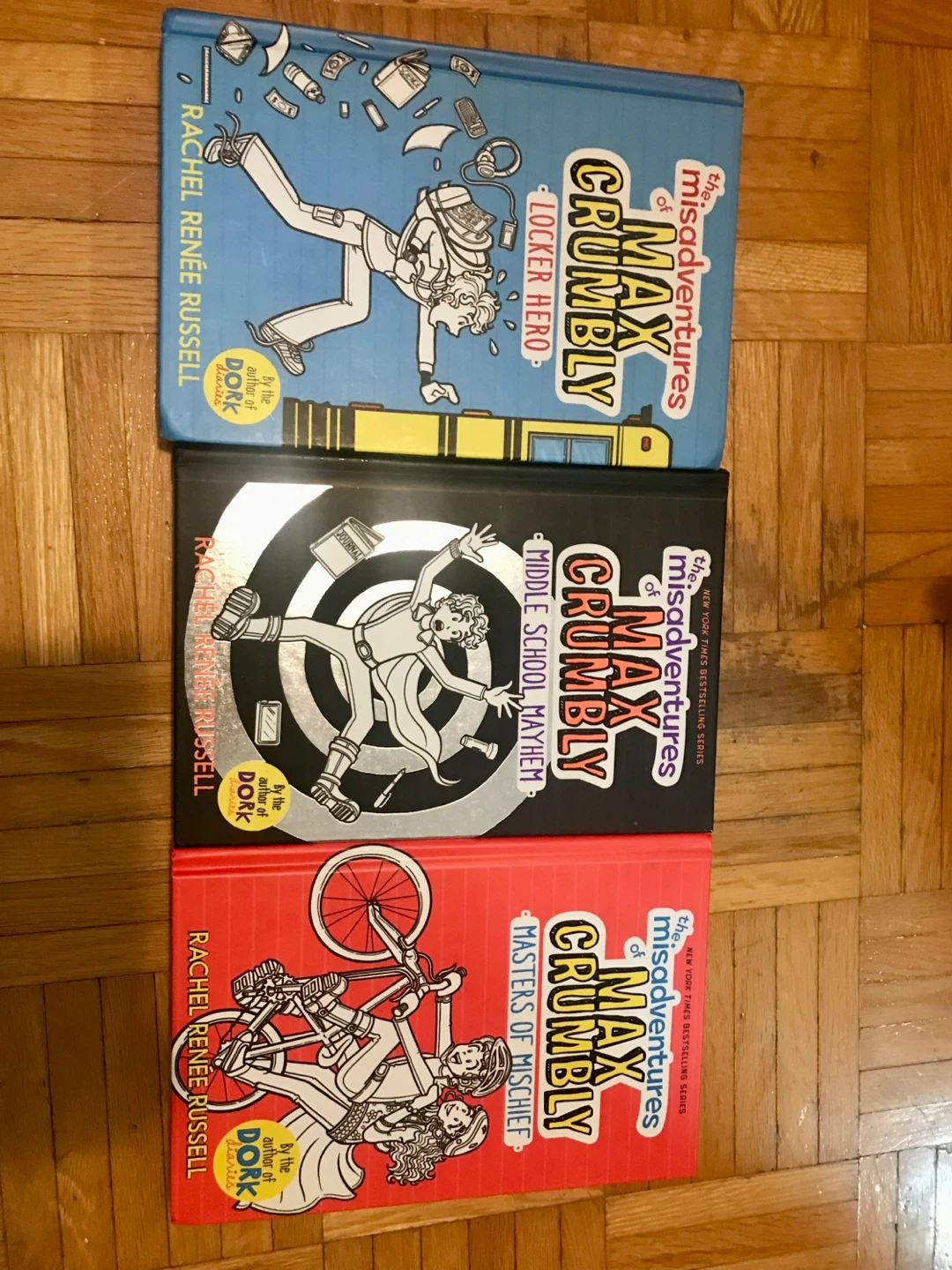 The Misadventures of Max Crumbly Books