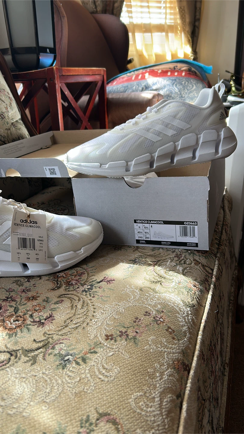 Adidas Ventice ClimaCool Running Shoes White Size 10.5 - photo 2