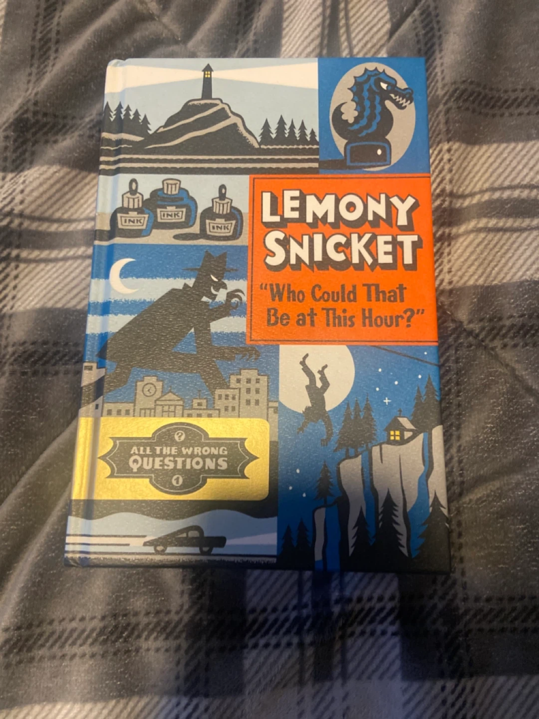 Lemony Snicket Who Could That Be At This Hour Hardcover Novel