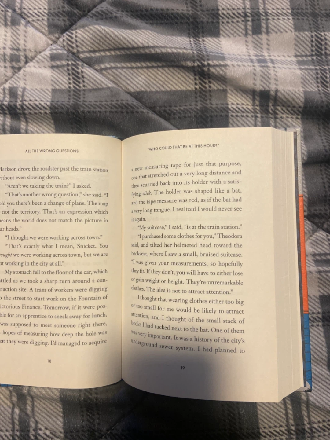 Lemony Snicket Who Could That Be At This Hour Hardcover Novel - photo 5