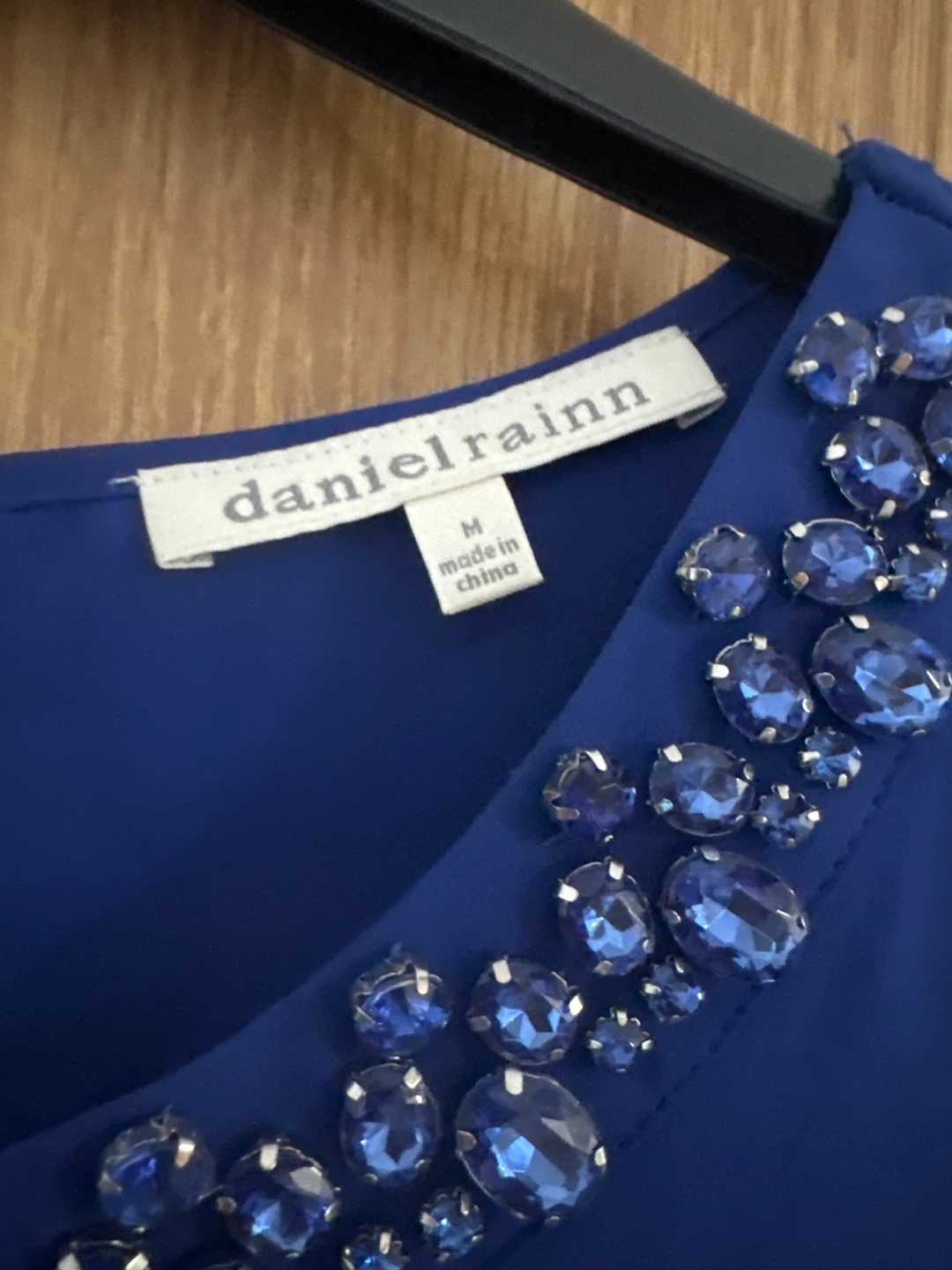 Danielrainn Royal Blue Beaded Dress - Size M - photo 5