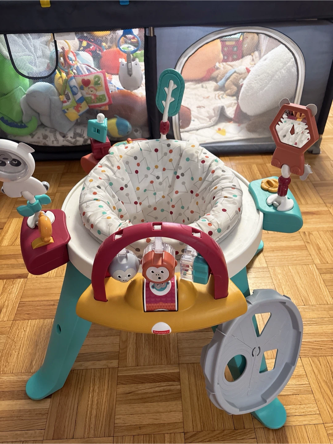 Fisher-Price 3-in-1 Spin & Go Activity Walker - photo 2