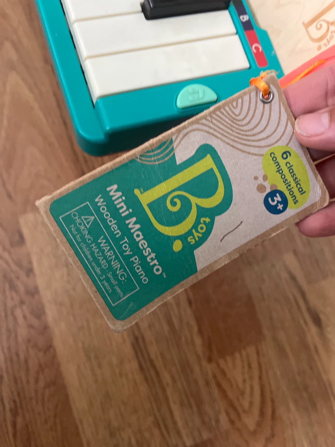 B. Toys Mini Maestro Wooden Toy Piano - photo 2