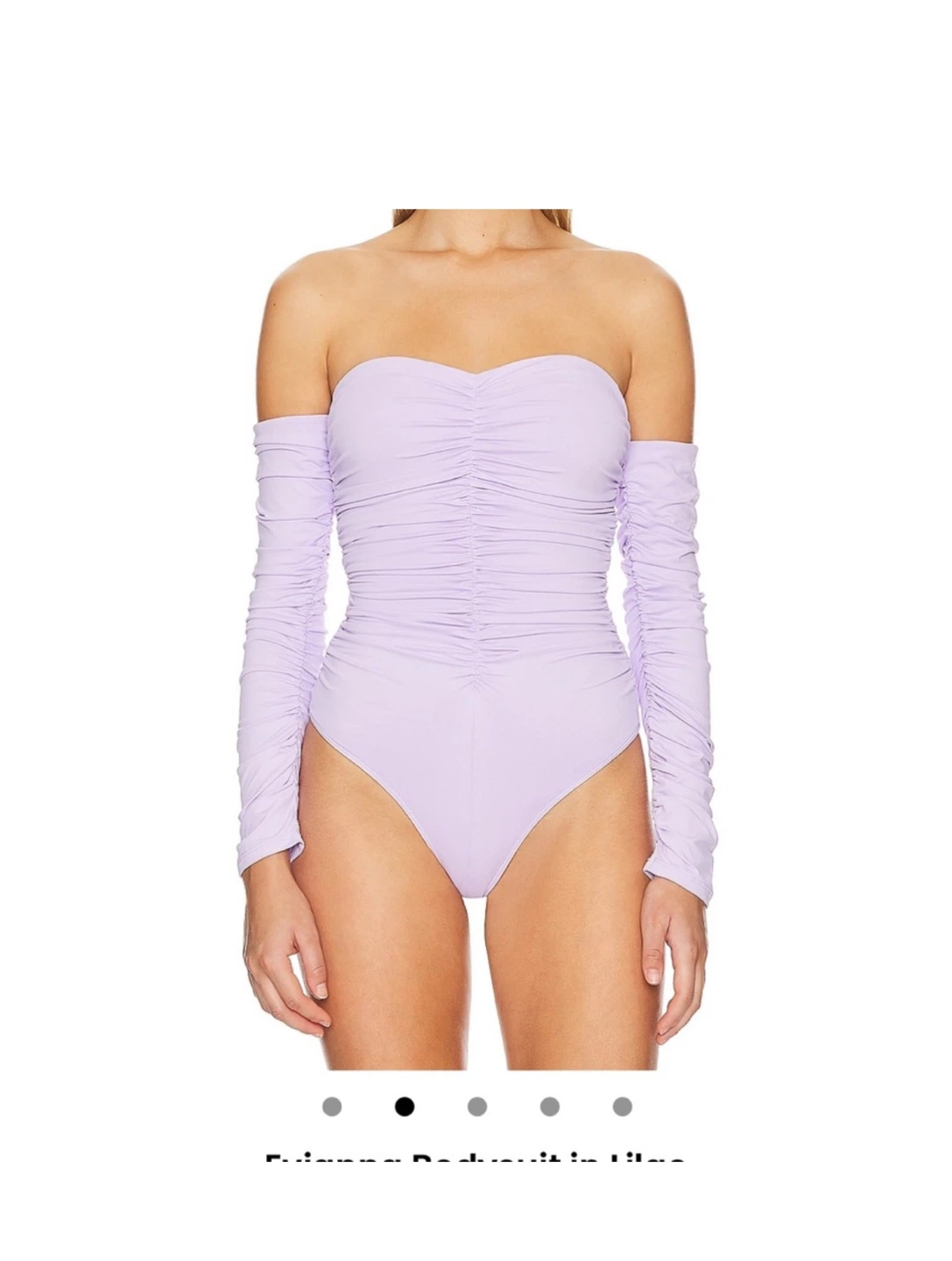ASTR THE LABEL Bodysuit in Lilac - photo 3
