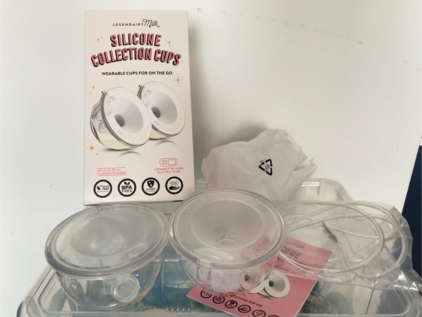 Legendairy Milk Silicone Collection Cups (with new parts)
