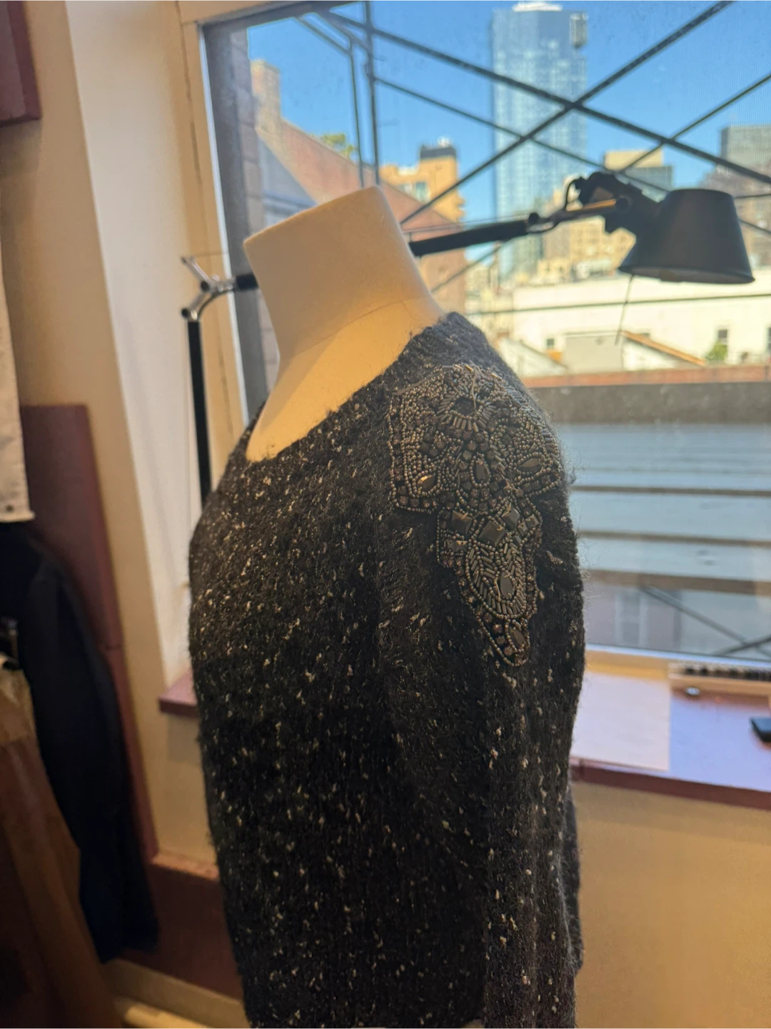 Guess Women's Speckled Knit Sweater