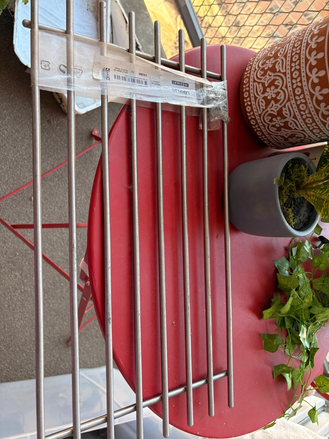 IKEA LAMPLIG Grill Rack