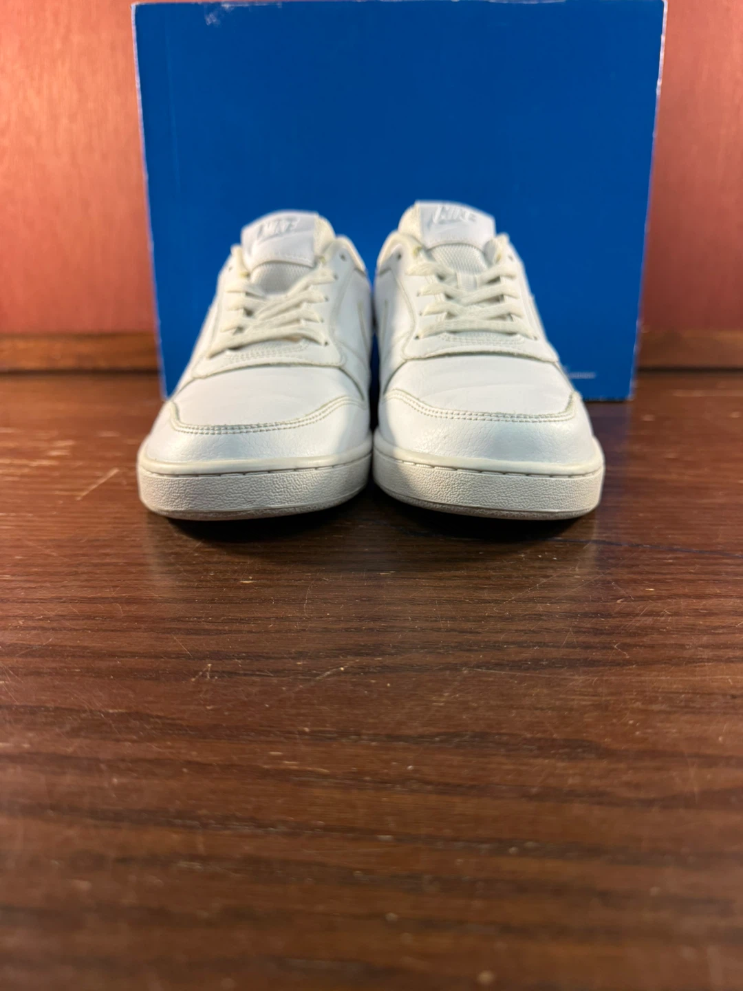 Nike Ebernon Low “Triple White” Women’s Casual Sneakers Sz US 10 - photo 4