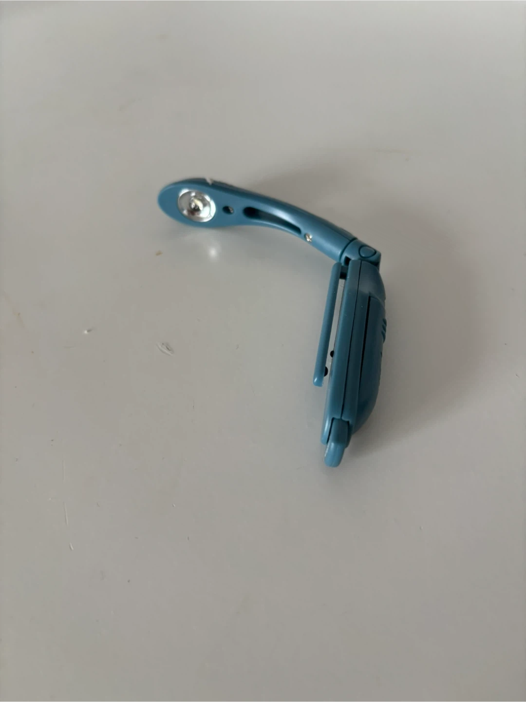 Blue Clip-On Reading Light