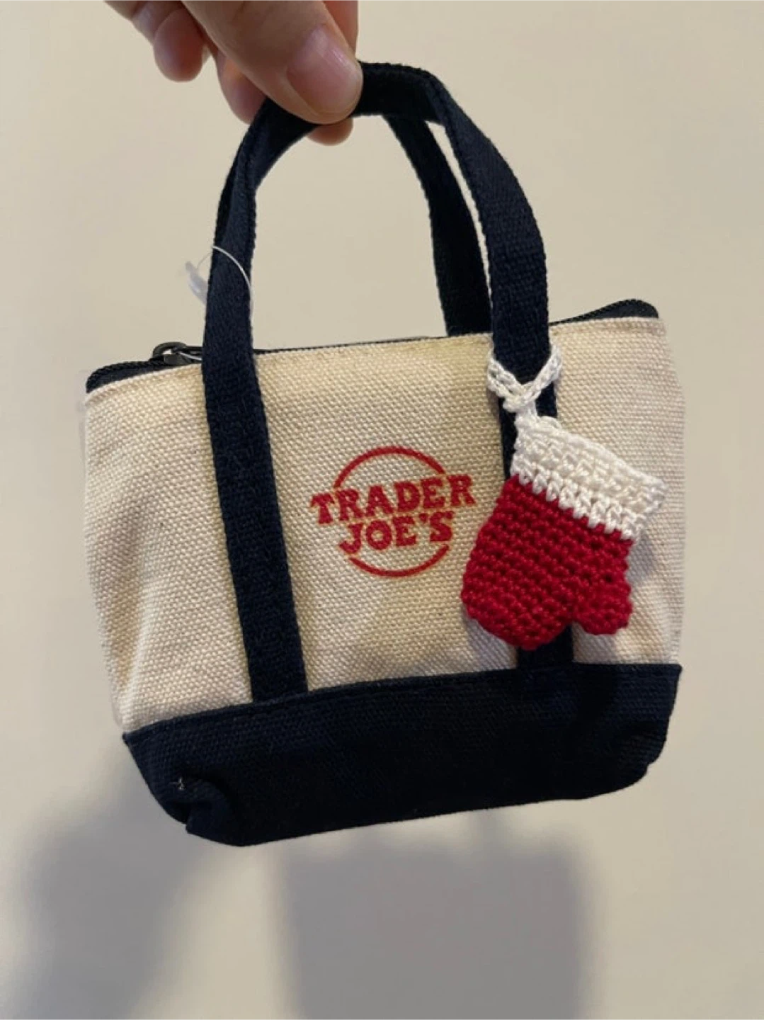 Trader Joe's Canvas Micro Tote Bags