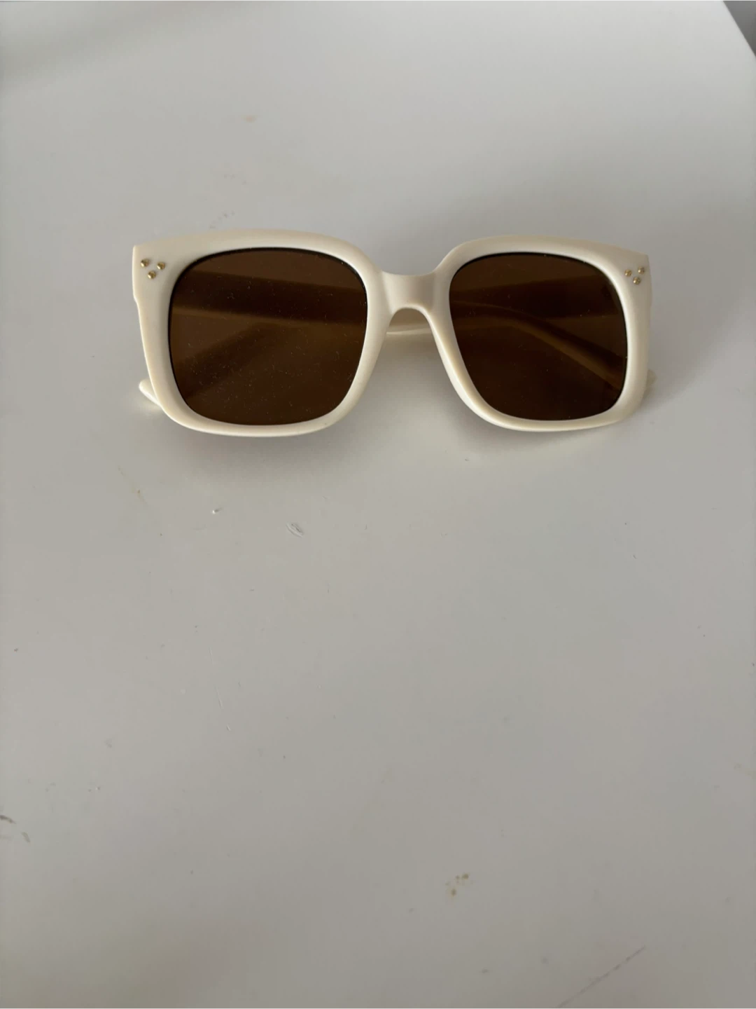 Cream Sunglasses