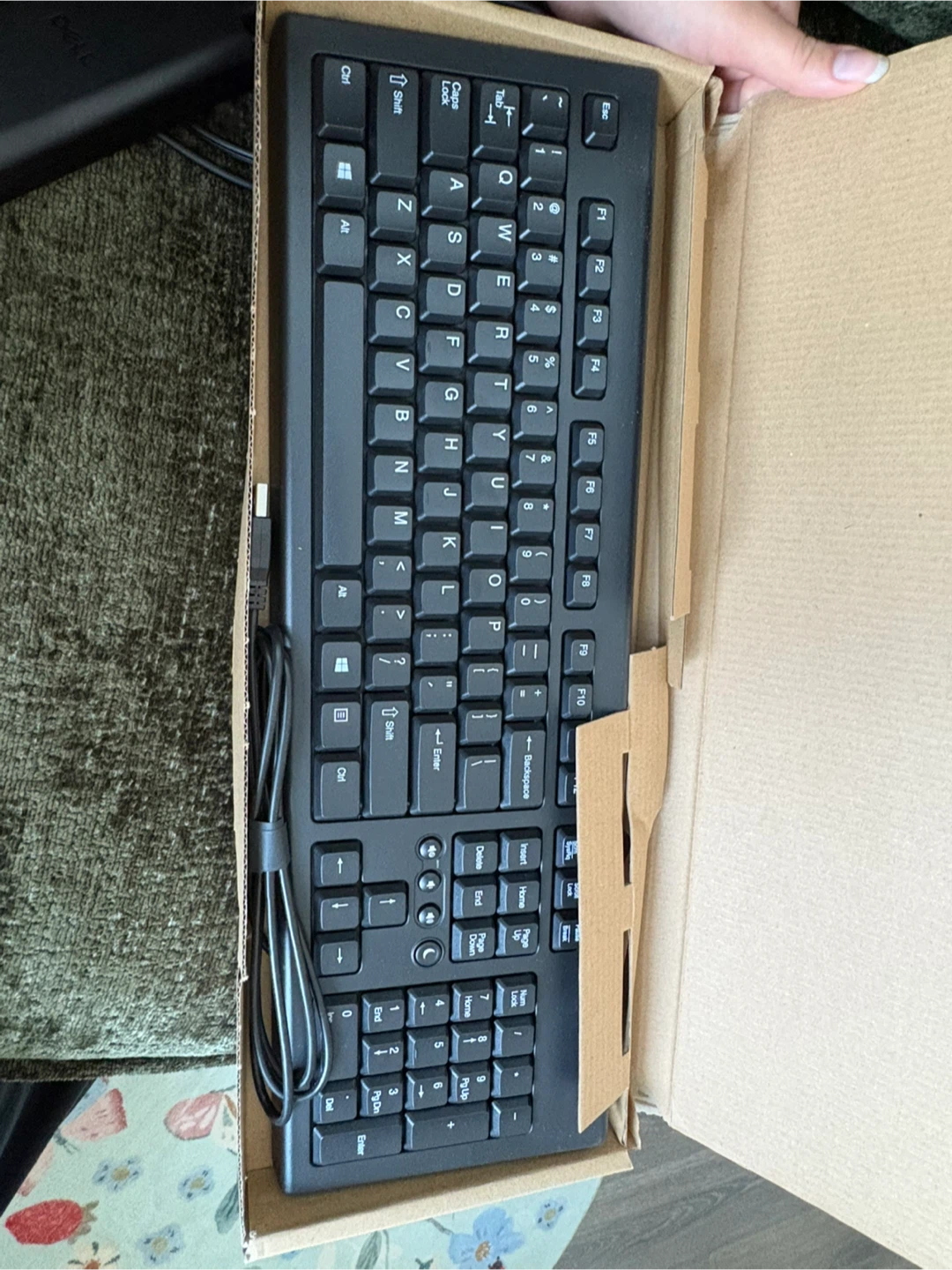 Black Wired Keyboard - photo 2