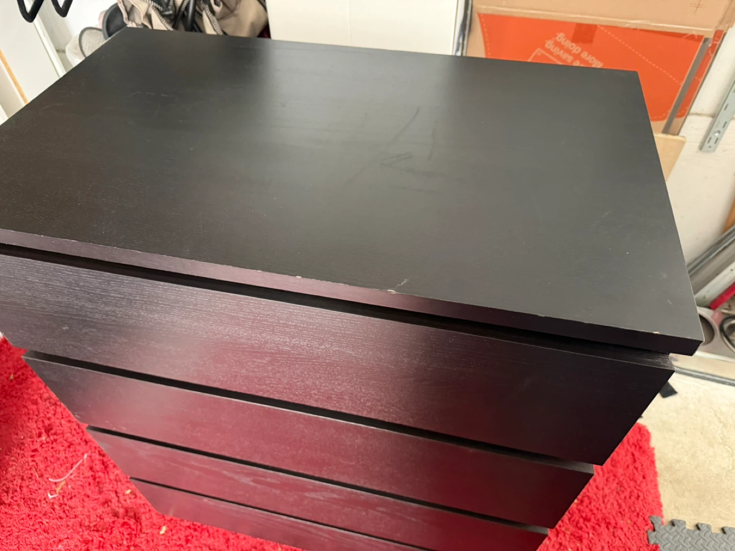 IKEA STORKLINTA 4-Drawer Chest - Dark Brown - photo 4