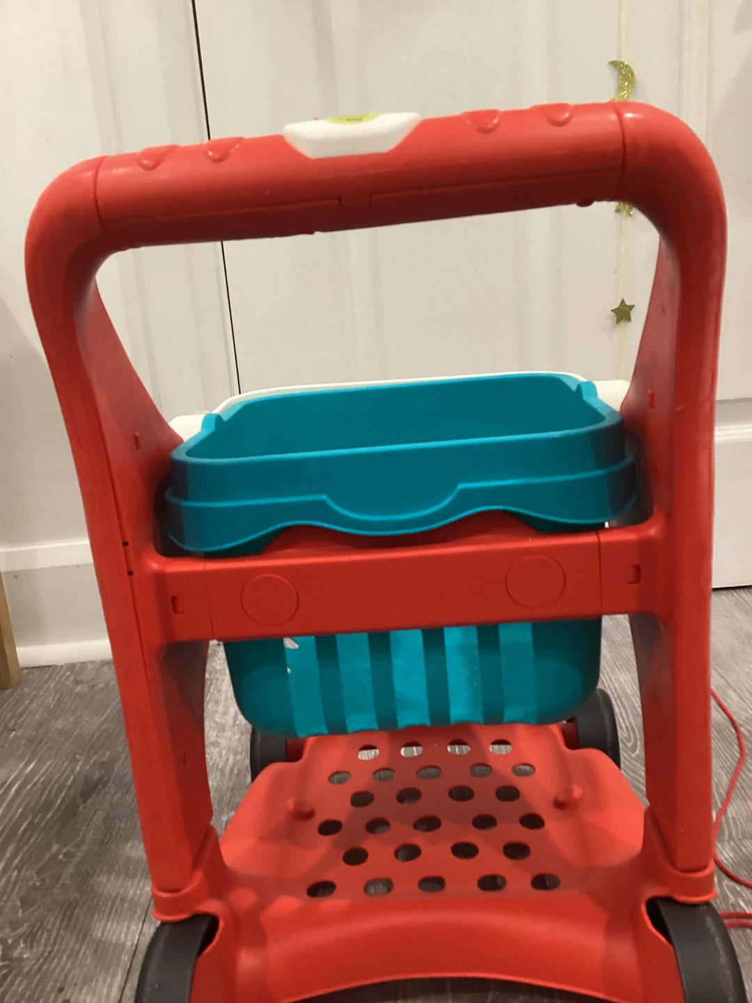 B. Toys Shopping Cart with Food - photo 2