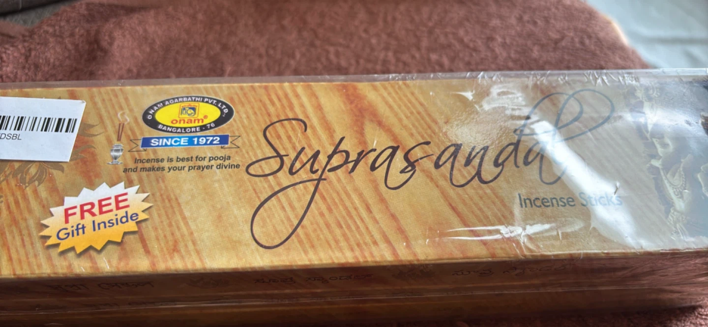 OM Agarbatthi Suprasaandal Incense Sticks🥕 - photo 2