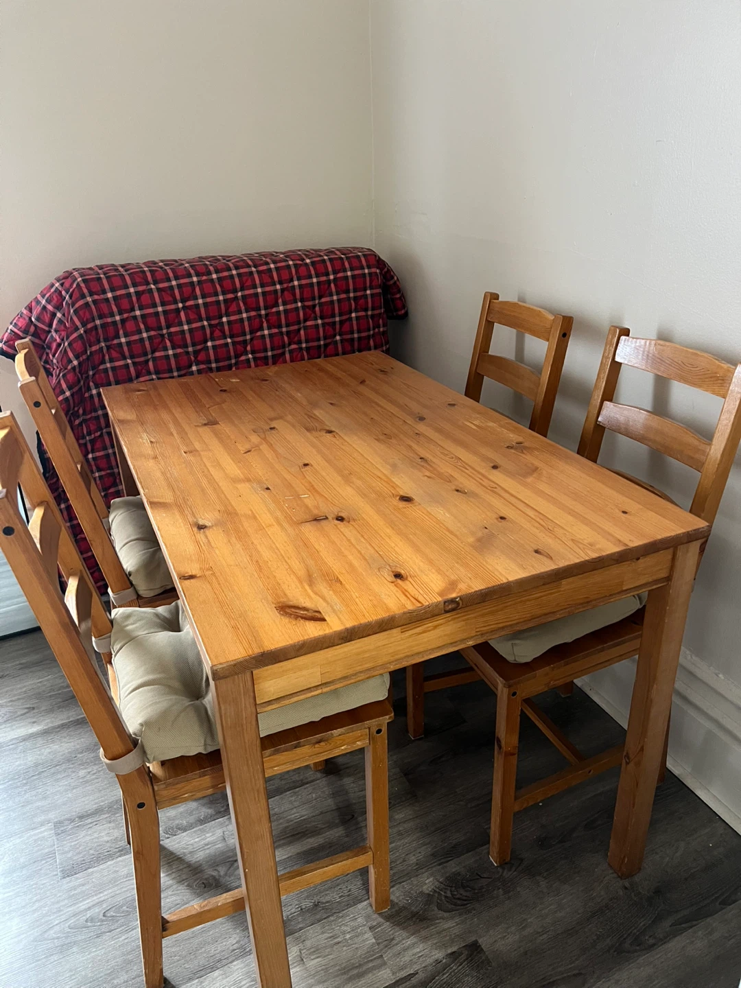 IKEA Dining Set: Table and 4 Chairs - photo 3