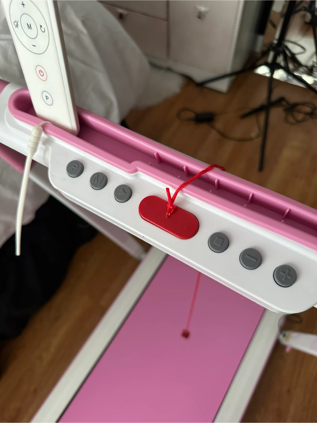 Pink Folding Treadmill with Remote - photo 4
