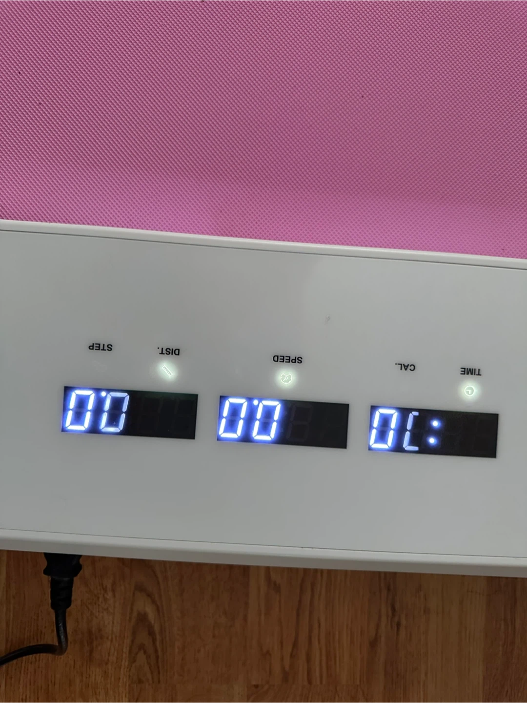 Pink Folding Treadmill with Remote - photo 2