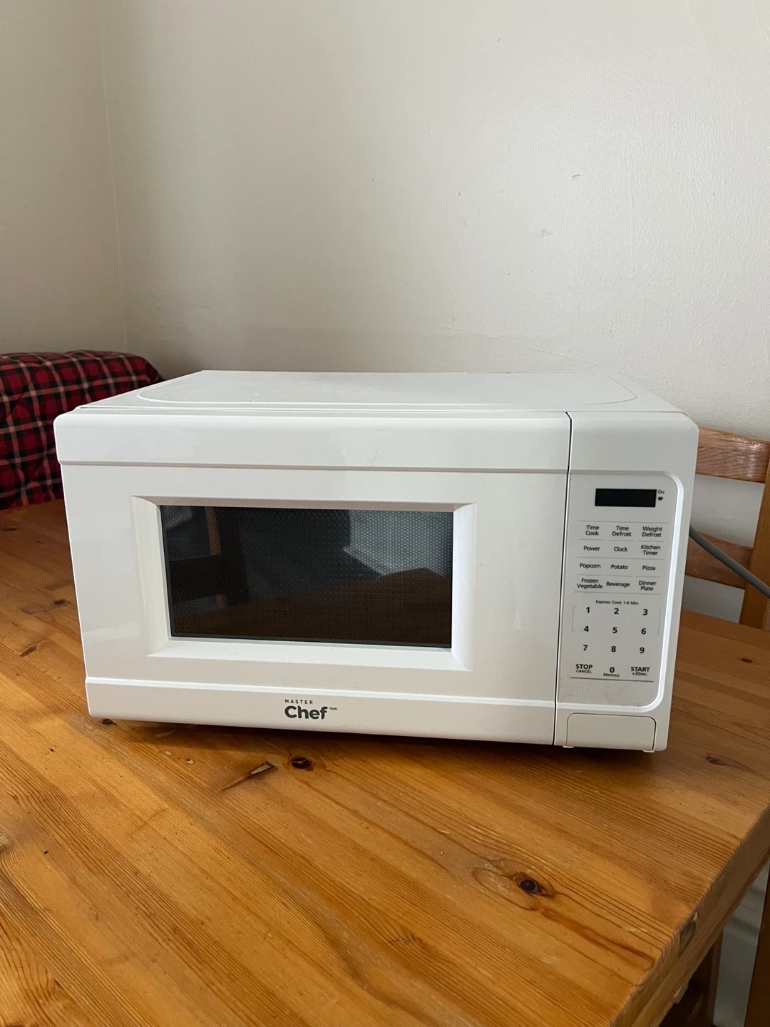 Master Chef White Microwave
