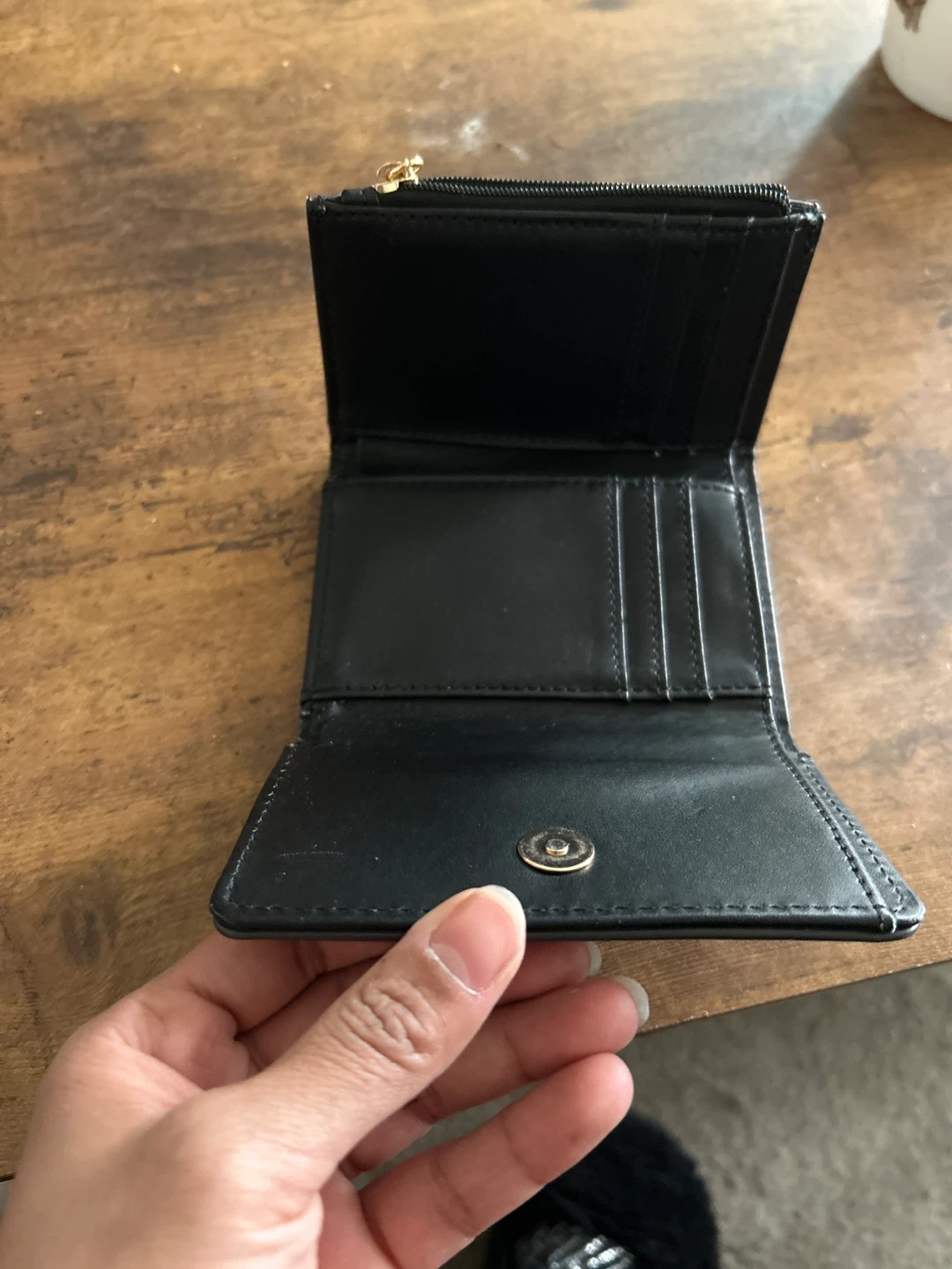 ALDO Snakeskin Print Trifold Wallet - photo 2