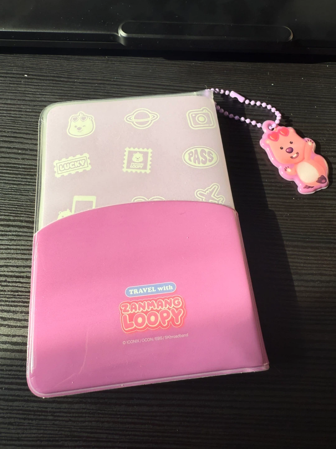 Zanmang Loopy Travel Passport Holder with Keychain - photo 2