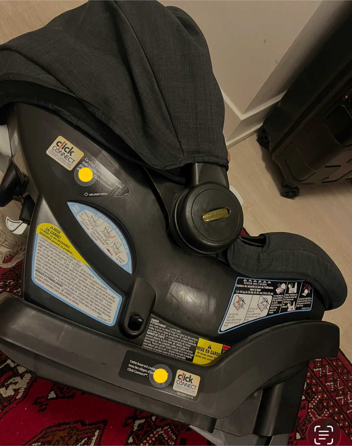 Graco SnugRide 35 LX Infant Car Seat - photo 5
